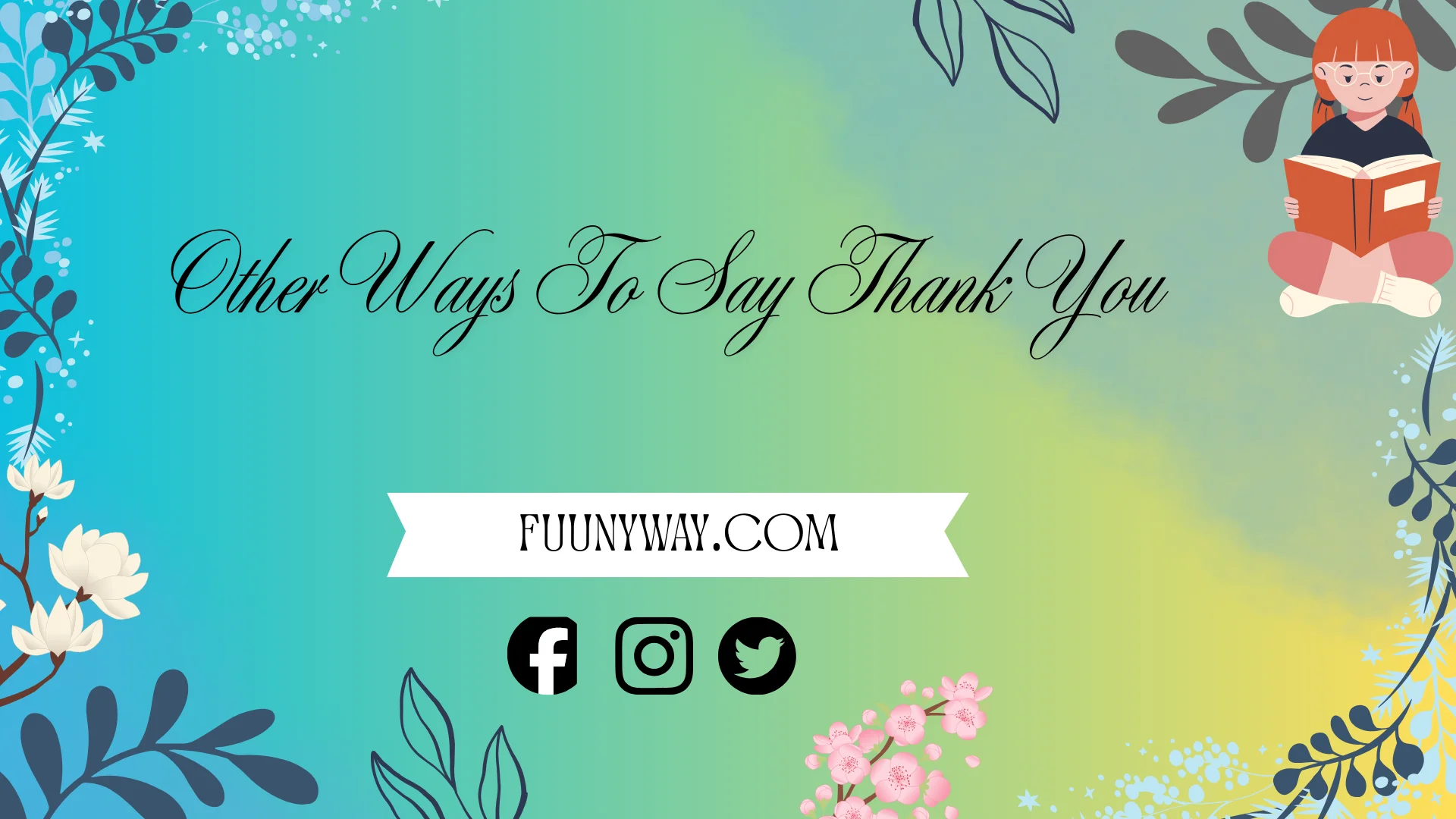 other ways to say thank you