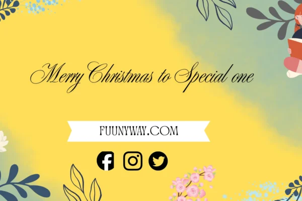 merry christmas to special one