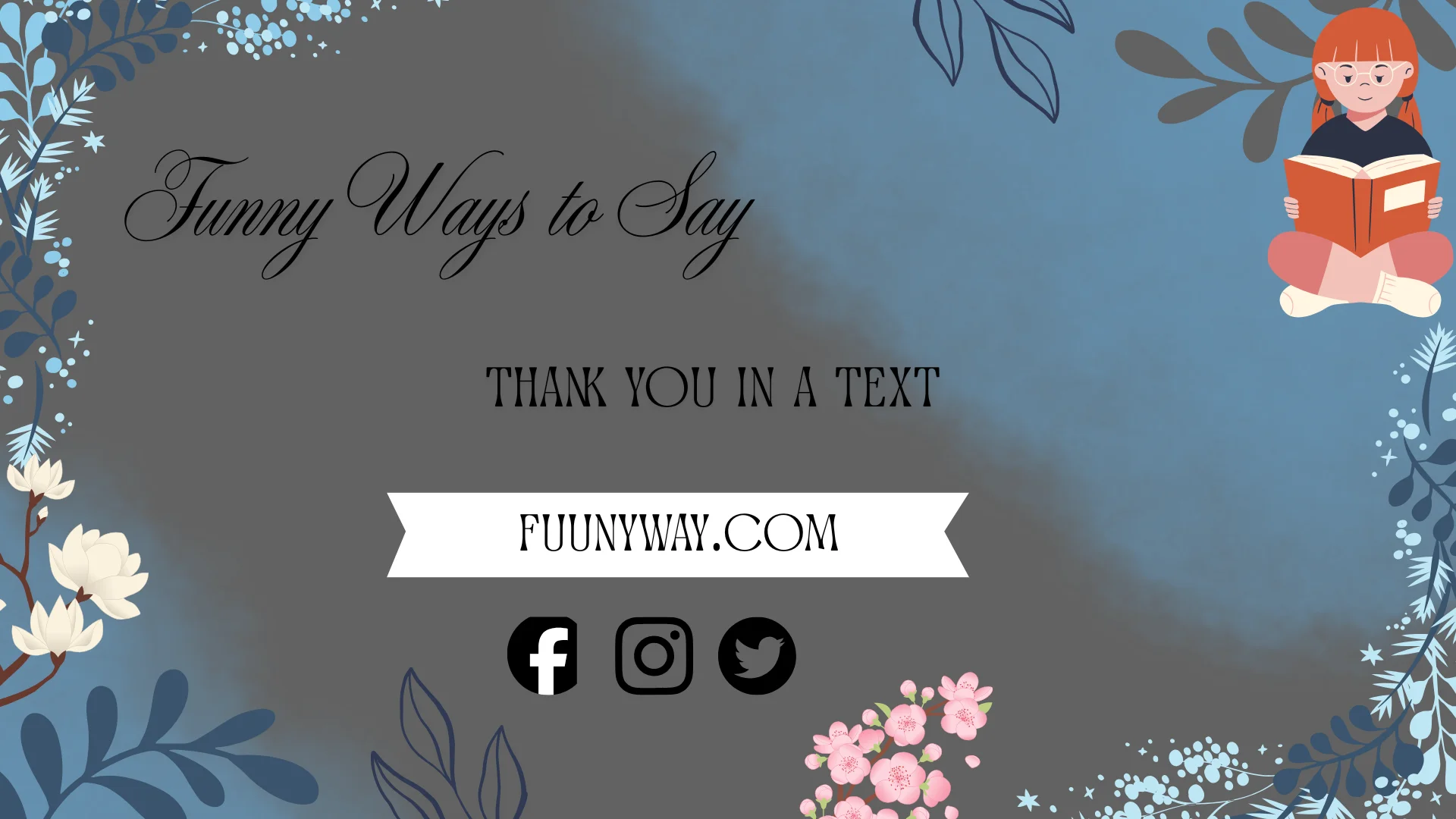 funny ways to say thank you in a text