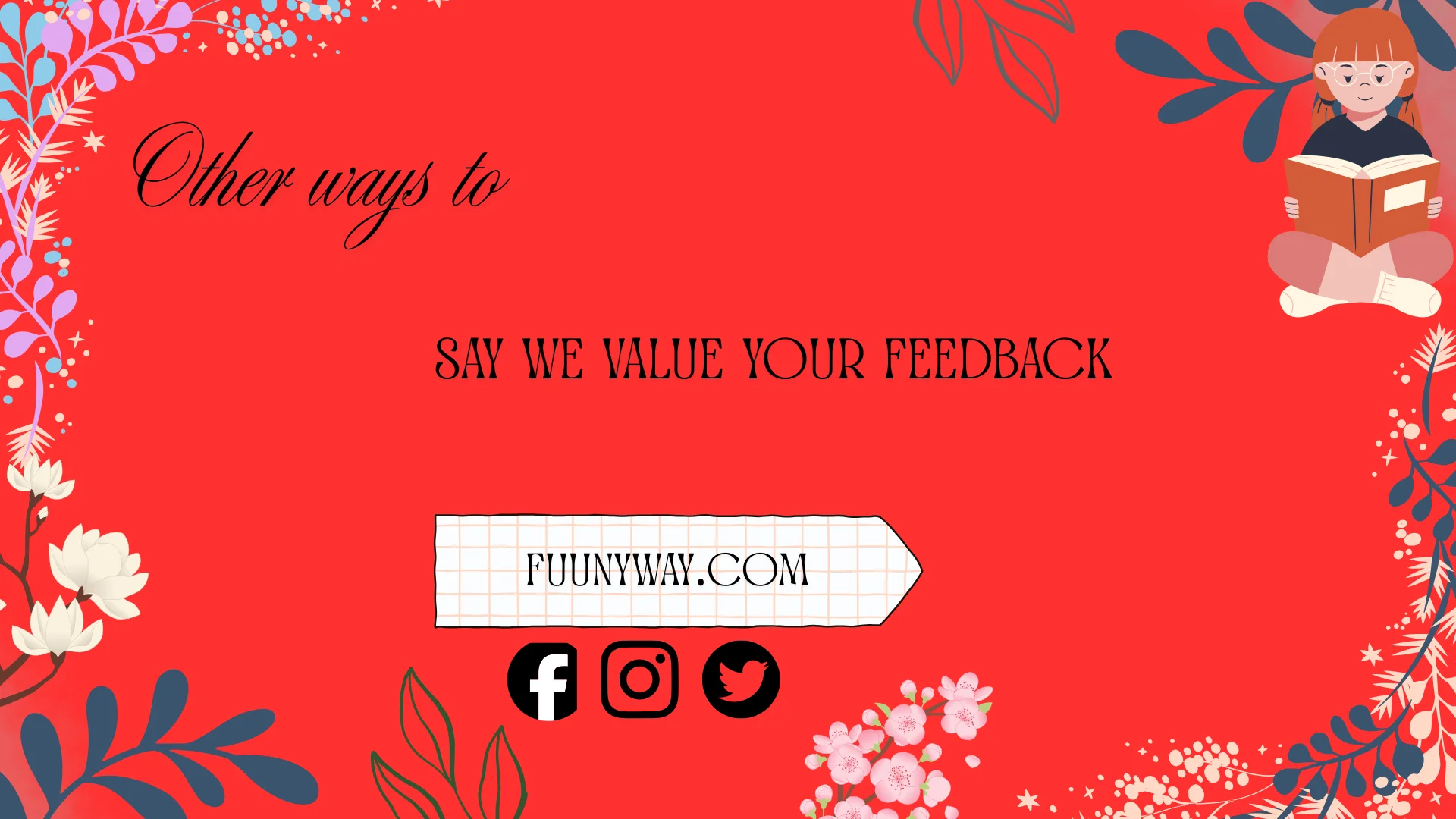 other ways to say we value your feedback