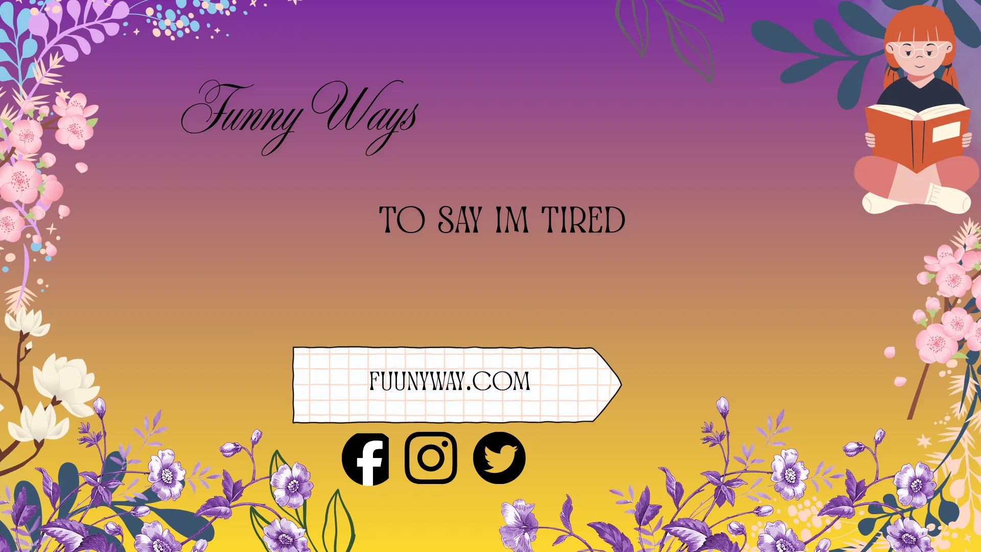 funny ways to say im tired