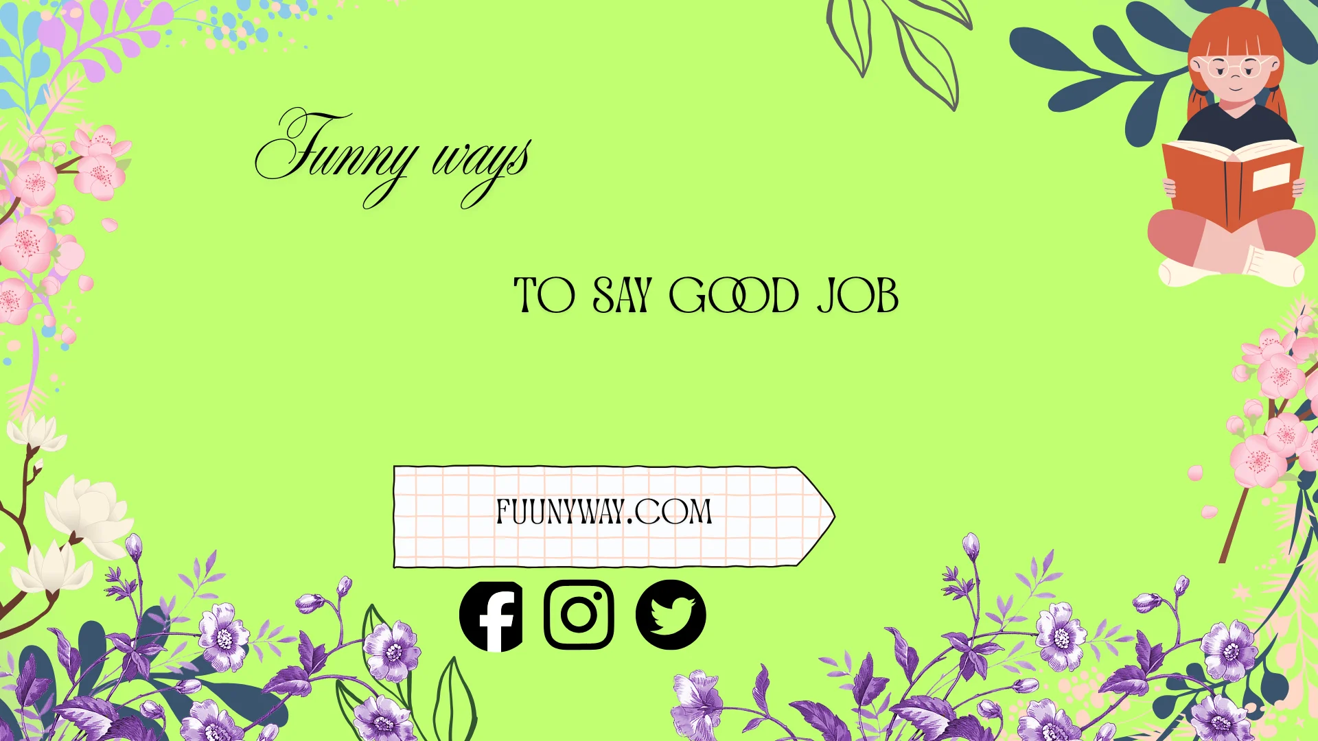 funny ways to say good job