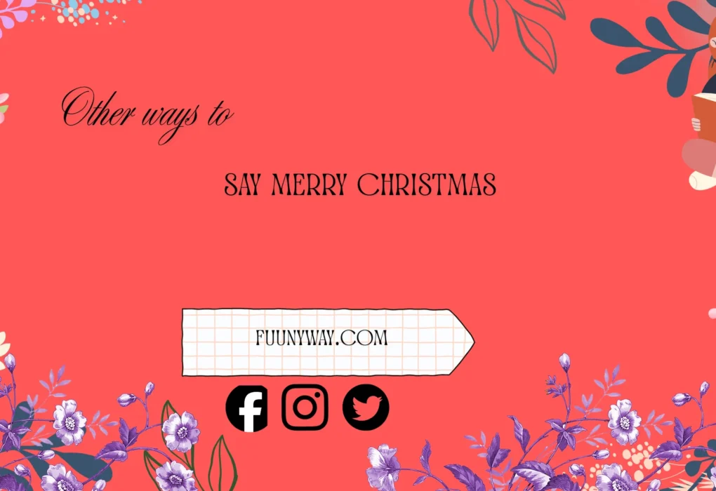 other ways to say merry christmas