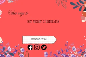 other ways to say merry christmas