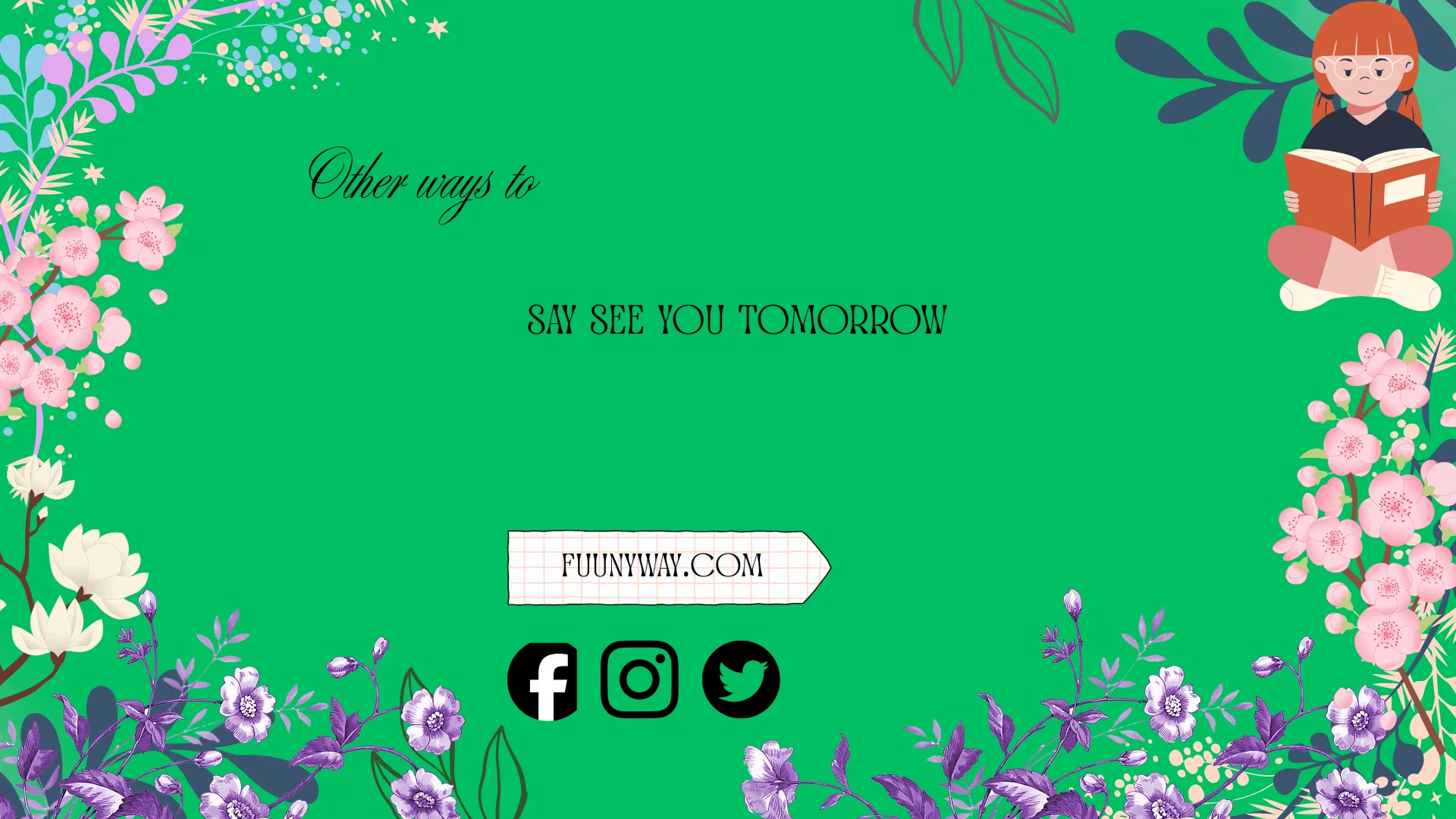 other ways to say see you tomorrow