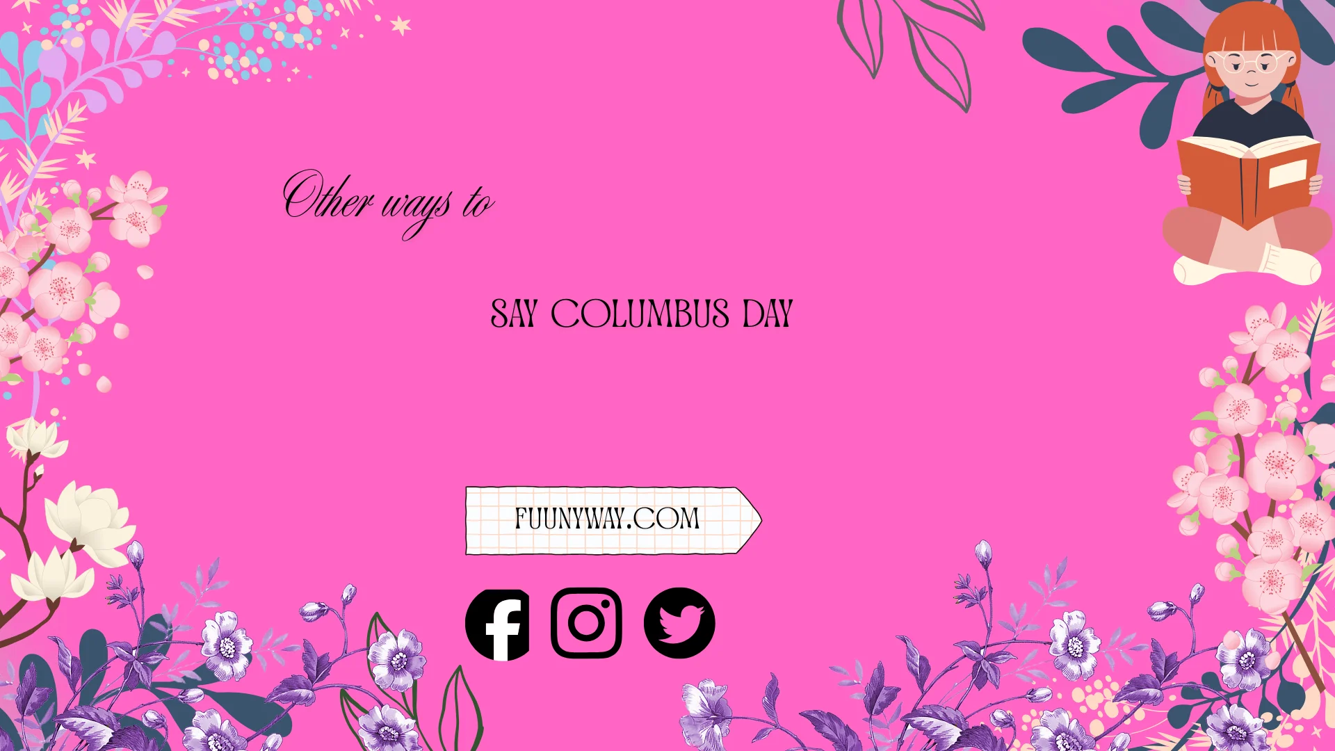 other ways to say Columbus Day