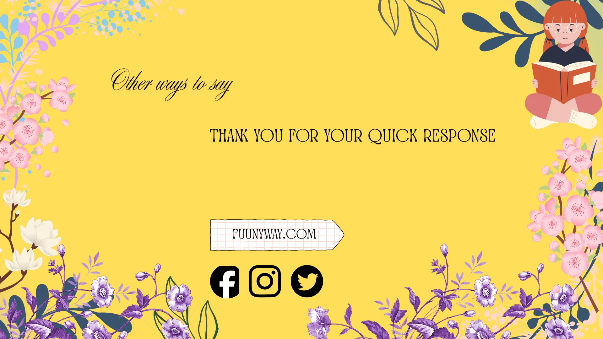 other ways to say thank you for your quick response