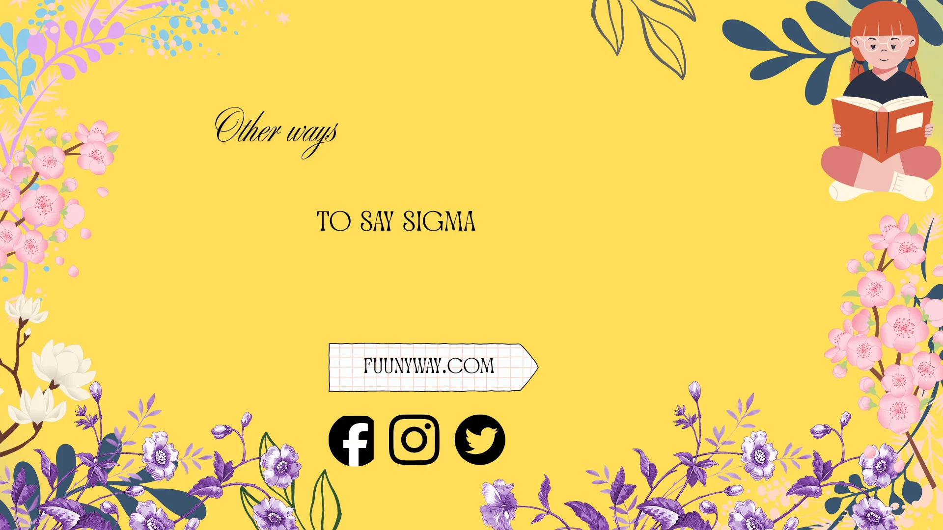 other ways to say sigma