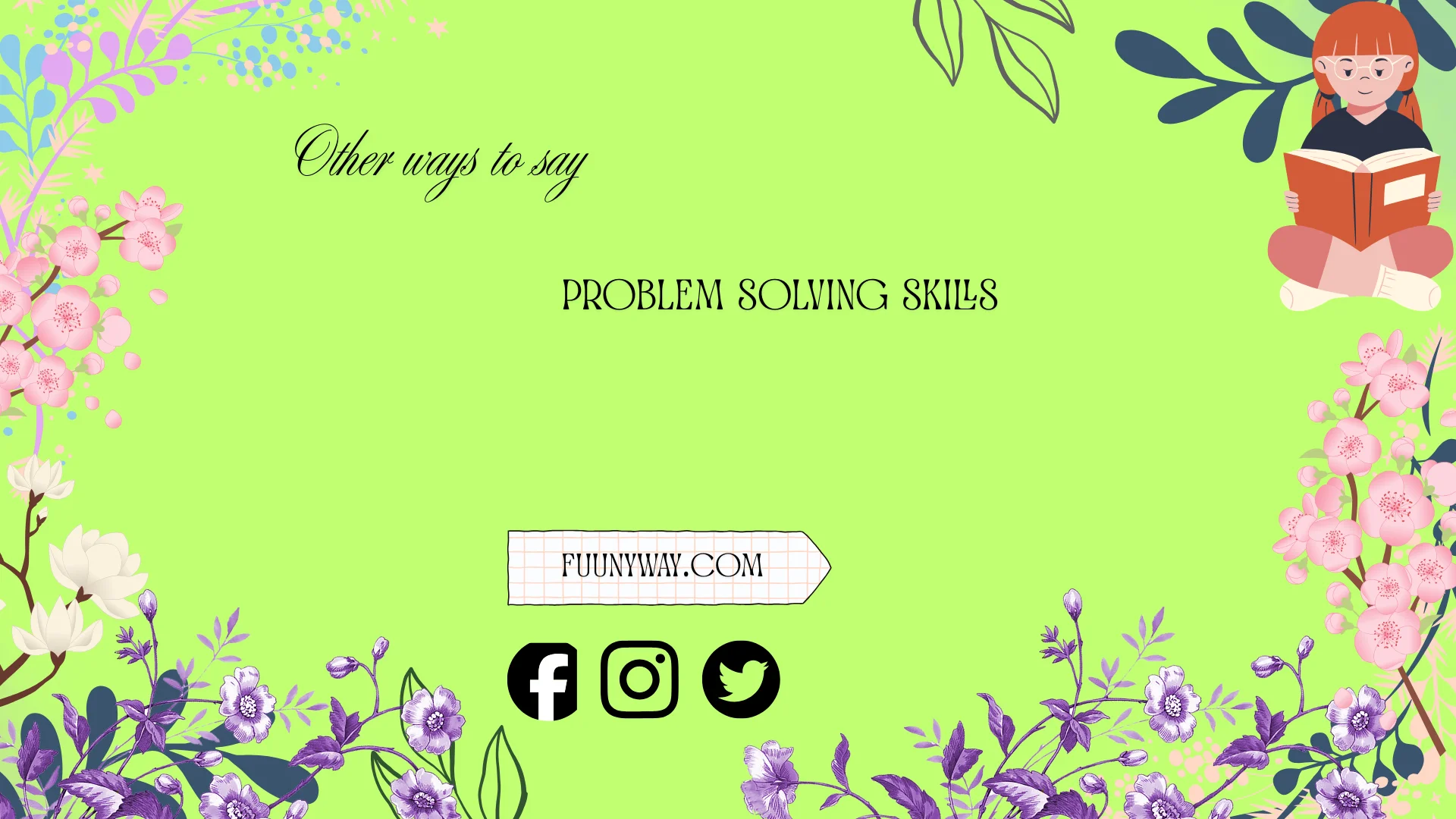 other ways to say problem solving skills