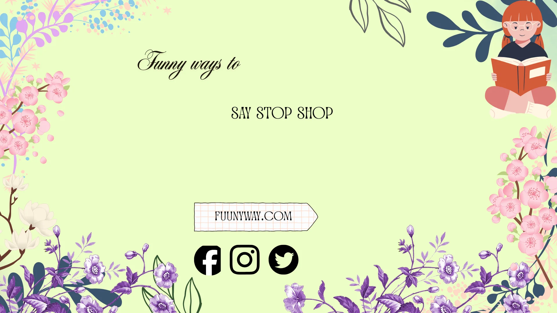 funny ways to say stop shopping