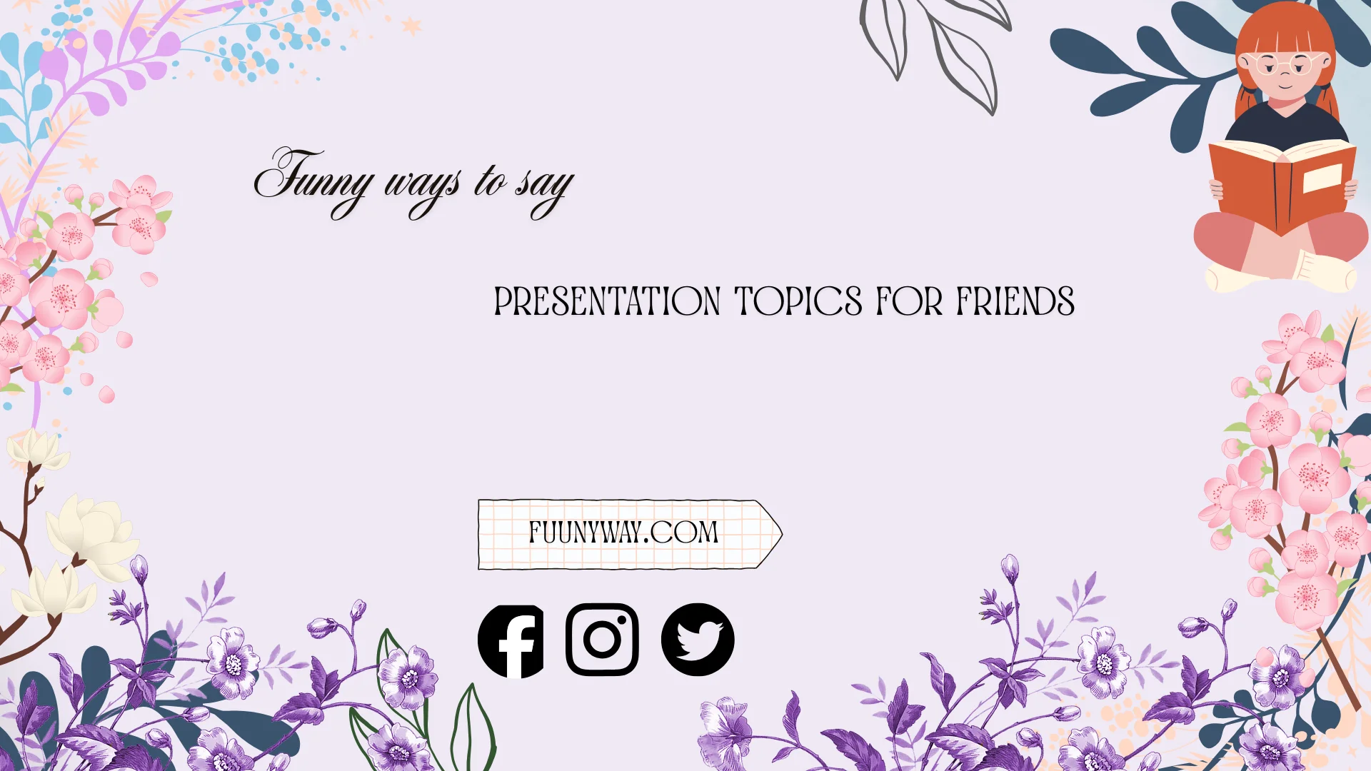 funny presentation topics for friends