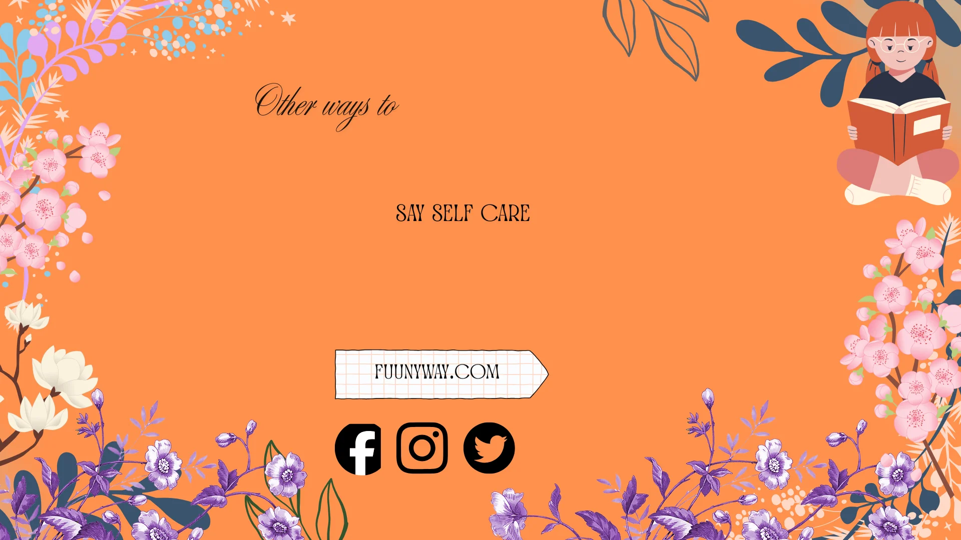 other ways to say self care