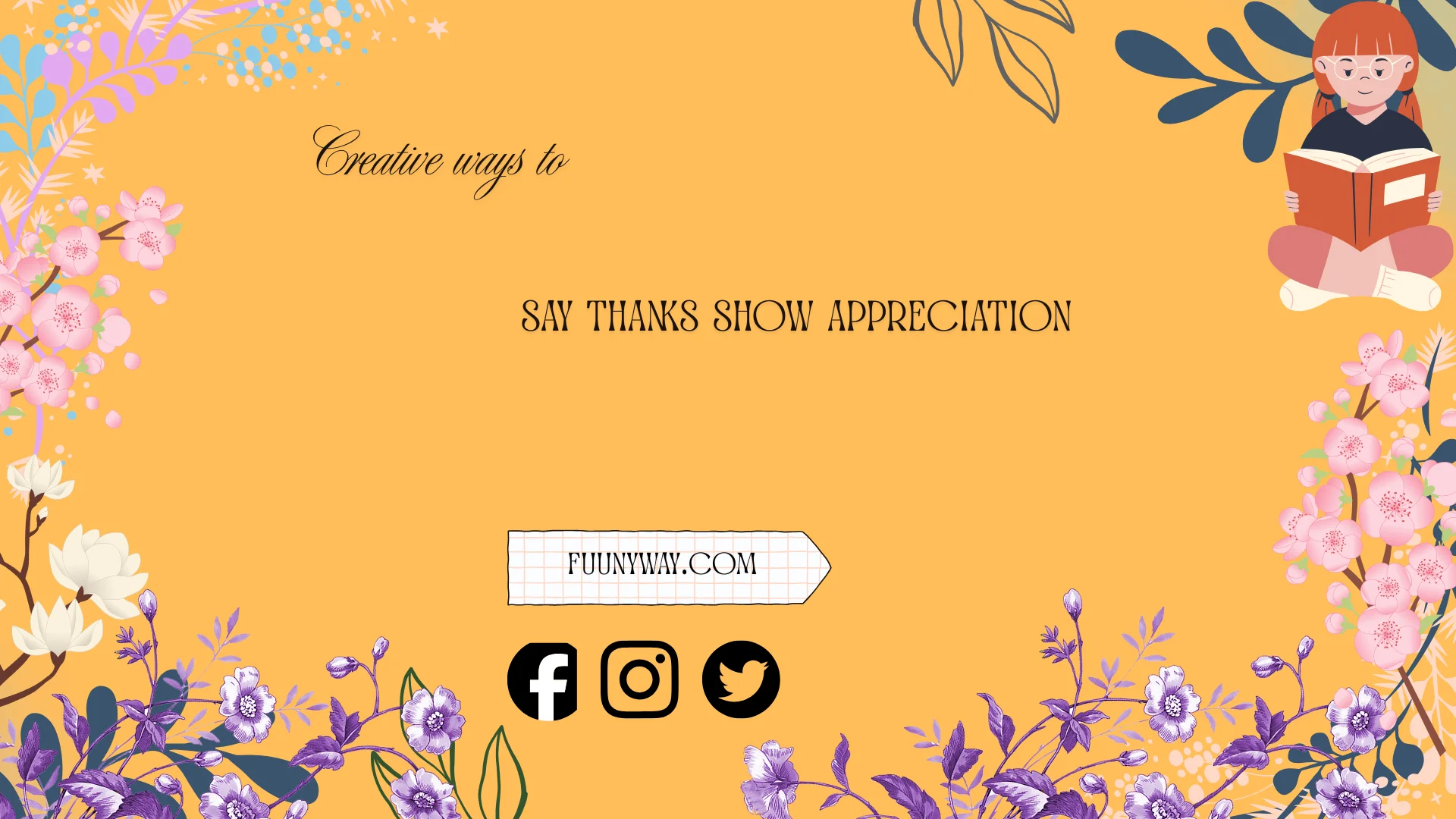 creative ways to say thanks