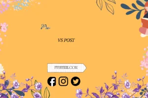 "pre vs post"