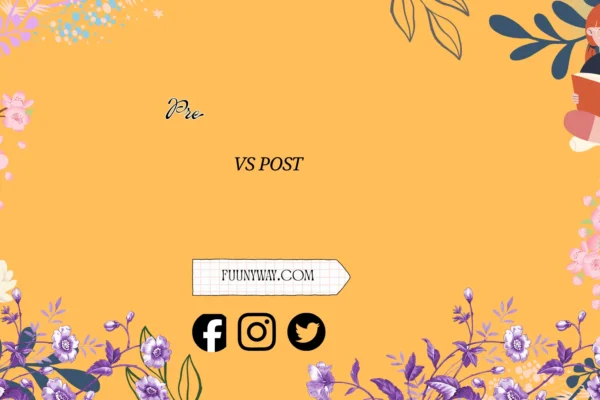 "pre vs post"