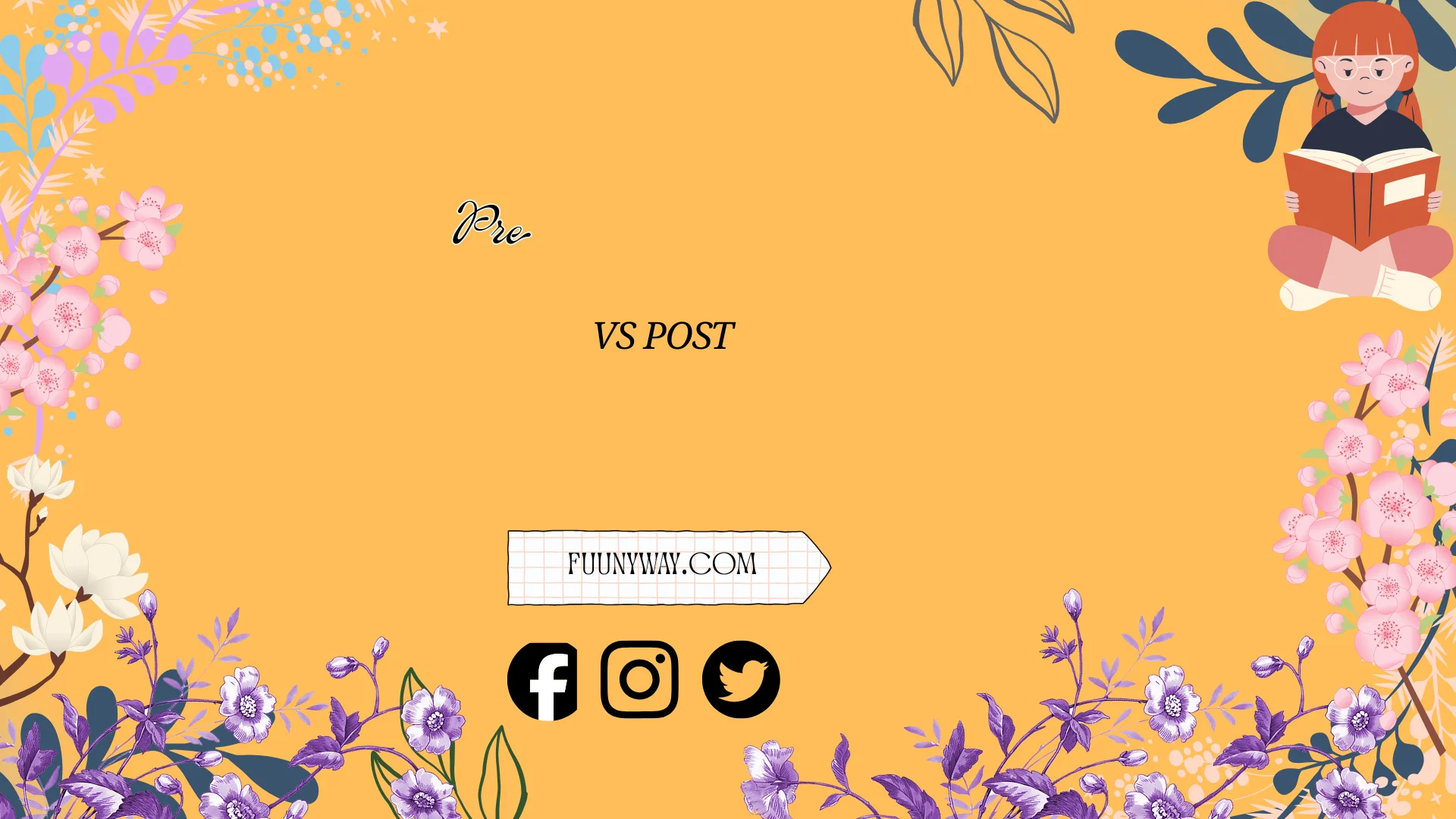 "pre vs post"